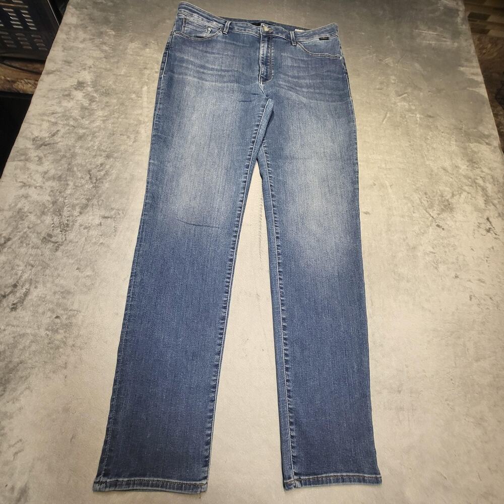 Mavi Jeans Womens 33 Blue Slim Boyfriend High Rise Medium Wash Stretch